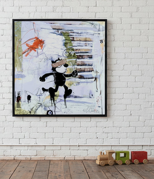 El Monx "Bliind" - 50x50cm - Fine Art Print Limited Edition of 20