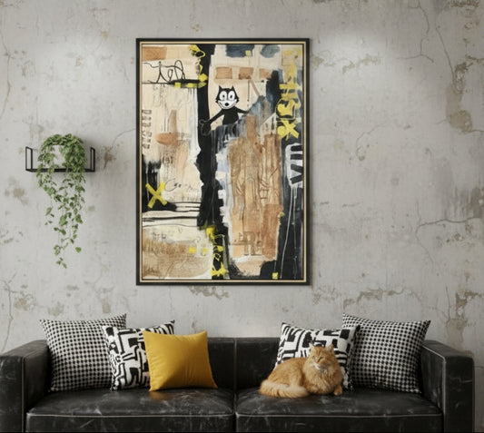 El Monx "Chaos Chat Luxe no 2"- 70x50cm - Fine Art Print Limited Edition of 20