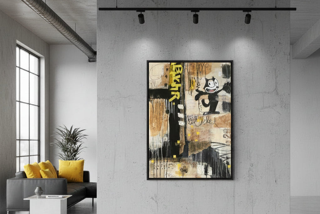 El Monx "Chaos Chat Luxe no 1"- 70x50cm - Fine Art Print Limited Edition of 20