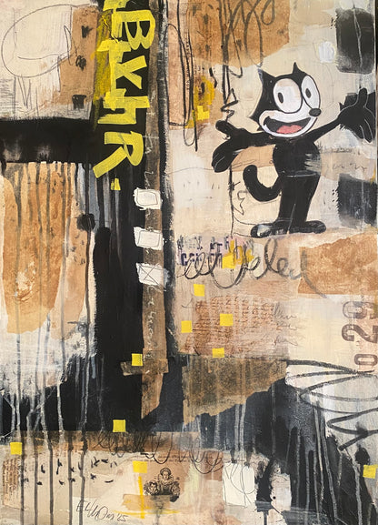 El Monx "Chaos Chat Luxe no 1"- 70x50cm - Fine Art Print Limited Edition of 20