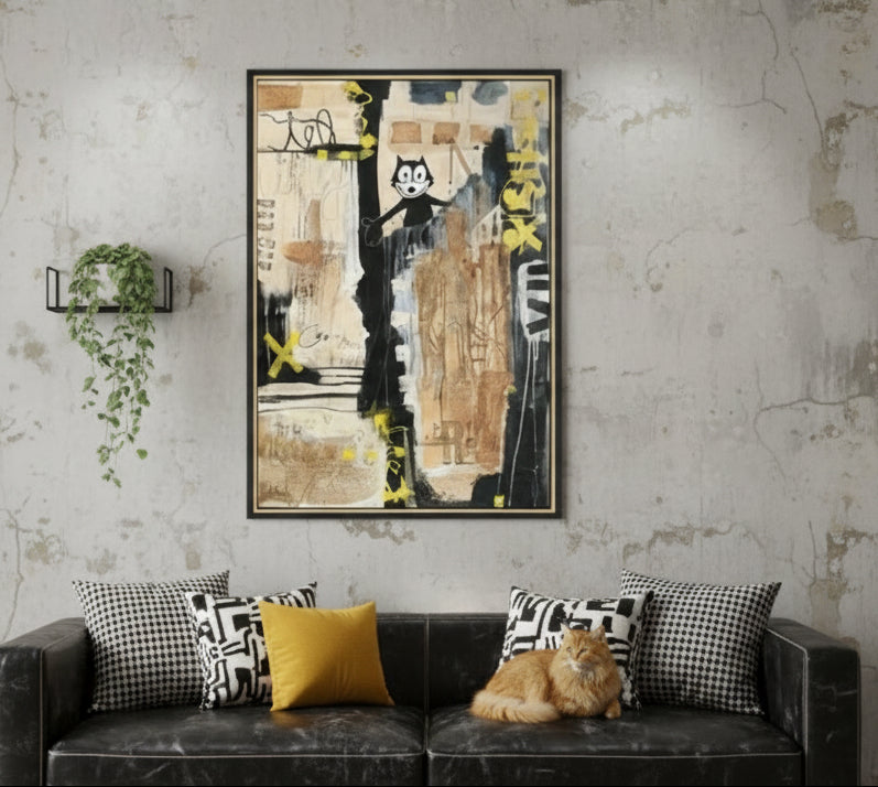 El Monx "Chaos Chat Luxe no 2"- 70x50cm - Fine Art Print Limited Edition of 50