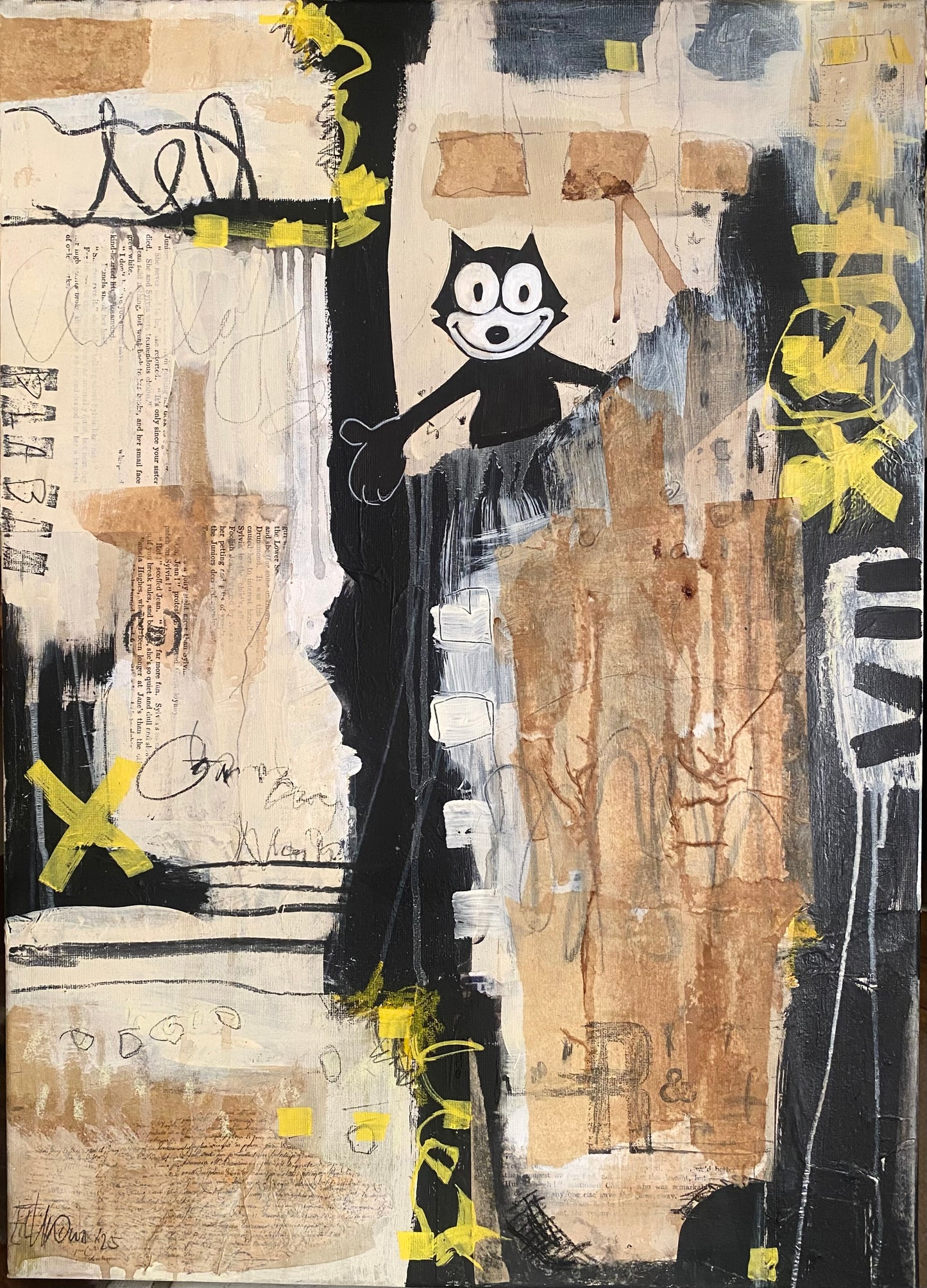 El Monx "Chaos Chat Luxe no 2"- 70x50cm - Fine Art Print Limited Edition of 50