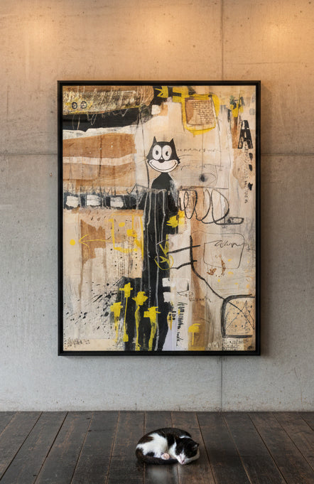 El Monx "Chaos Chat Luxe no 3"- 70x50cm - Fine Art Print Limited Edition of 20