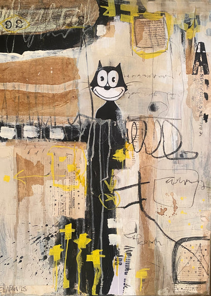 El Monx "Chaos Chat Luxe no 3"- 70x50cm - Fine Art Print Limited Edition of 50