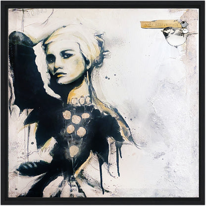 Monx #89 - FineArt Leinwand *gerahmt 60x60 cm