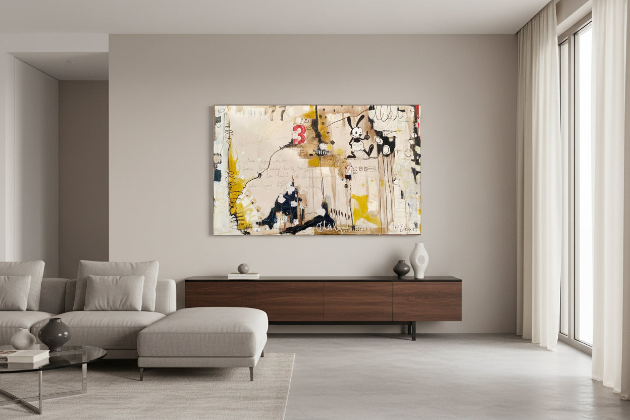 El Monx "ohlala"- 70x43cm - Fine Art Print Limited Edition of 50