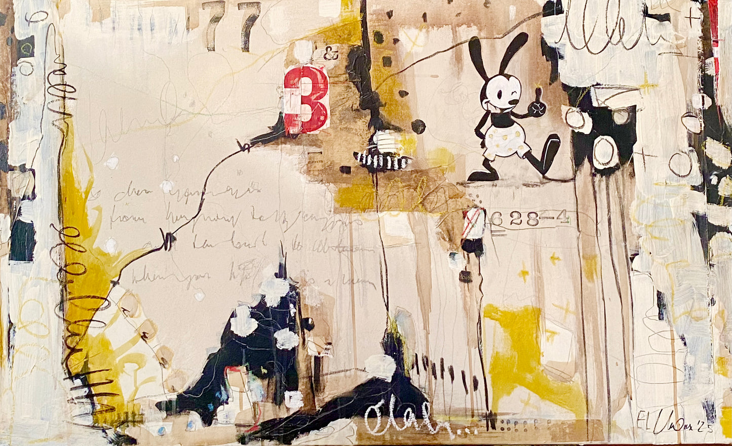 El Monx "ohlala"- 70x43cm - Fine Art Print Limited Edition of 50